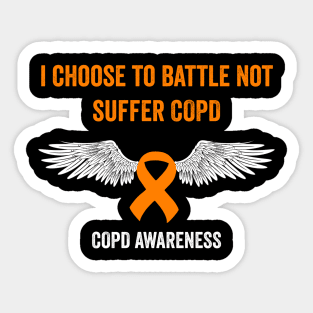 Chronic obstructive pulmonary disease - COPD awareness Sticker